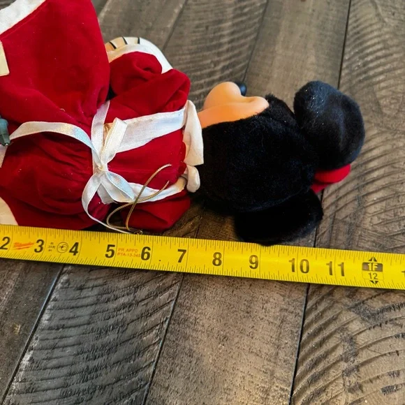 Vintage 90s Disney Santa’s Best EZ Light Minnie Mouse Chef 11" Animated Ornament - Picture 6 of 9